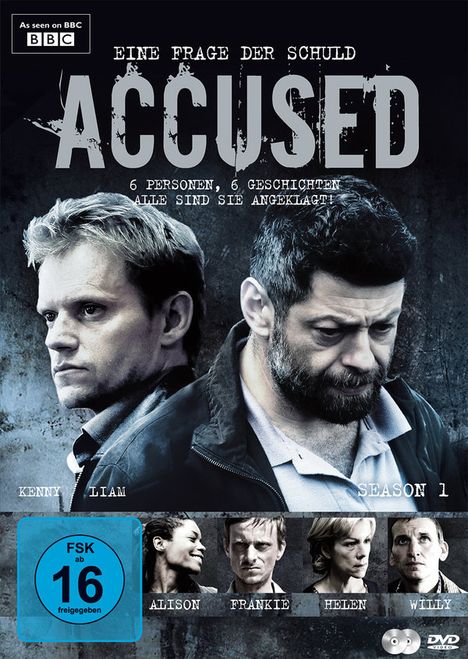 Accused Season 1, 2 DVDs