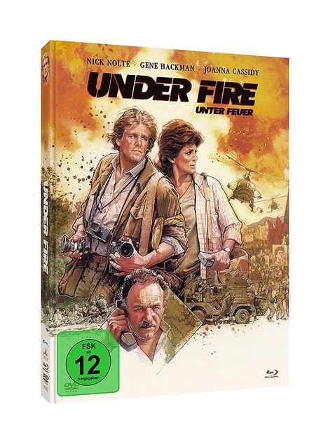 Unter Feuer (Blu-ray &amp; DVD im Mediabook), 1 Blu-ray Disc und 1 DVD