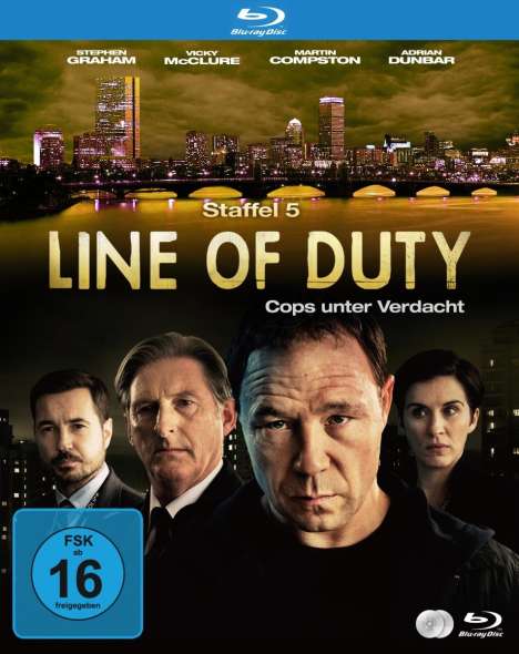 Line of Duty Staffel 5 (Blu-ray), Blu-ray Disc