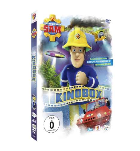 Feuerwehrmann Sam - Kinobox (Helden im Sturm / Achtung Ausserirdische), 2 DVDs