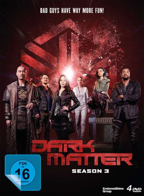 Dark Matter Staffel 3 (finale Staffel), 4 DVDs