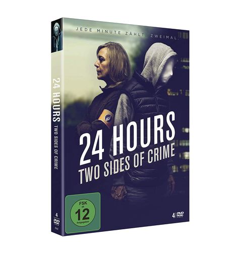 24 Hours - Two Sides of Crime, 4 DVDs
