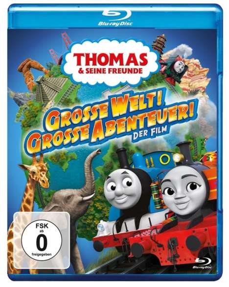 Thomas und seine Freunde: Große Welt! Große Abenteuer! Der Film (Blu-ray), Blu-ray Disc