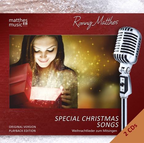 Ronny Matthes: Special Christmas Songs,inkl.Playback/Karaoke CD, 2 CDs