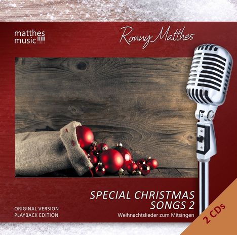 Ronny Matthes: Special Christmas Songs (Vol.2) inkl.Playback CD, 2 CDs