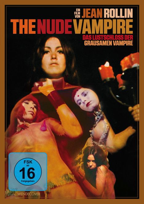 The Nude Vampire (Das Lustschloss der grausamen Vampire), DVD