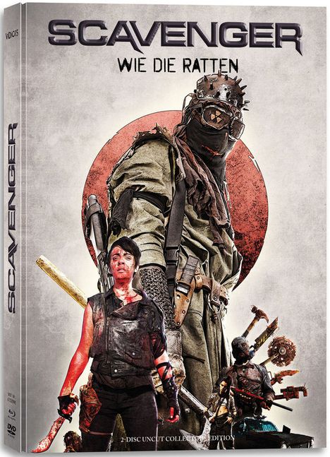 Scavenger - Wie die Ratten (Blu-ray &amp; DVD im Mediabook), 1 Blu-ray Disc und 1 DVD