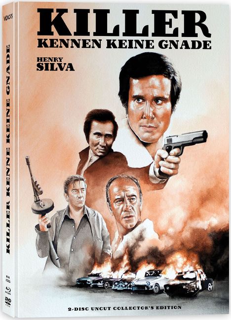 Killer kennen keine Gnade (Blu-ray &amp; DVD im Mediabook), 1 Blu-ray Disc und 1 DVD