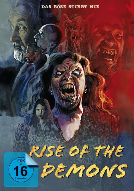 Rise of the Demons (Blu-ray &amp; DVD im Mediabook), 1 Blu-ray Disc und 1 DVD