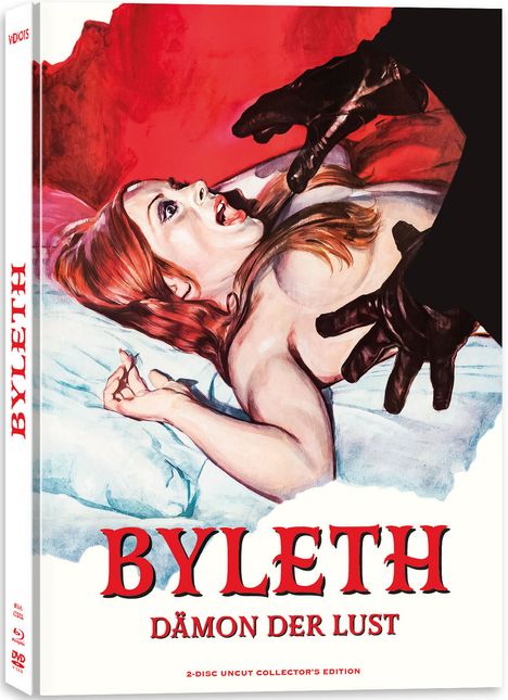Byleth - Dämon der Lust (Blu-ray &amp; DVD im Mediabook), 1 Blu-ray Disc und 1 DVD