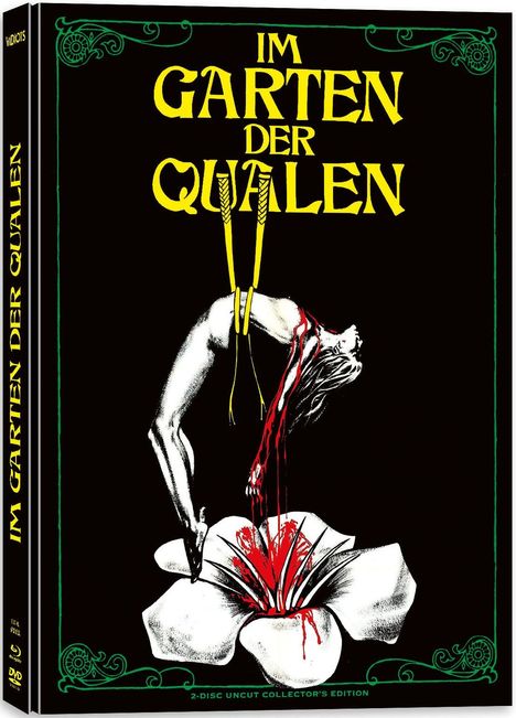 Im Garten der Qualen (Blu-ray &amp; DVD im Mediabook), 1 Blu-ray Disc und 1 DVD