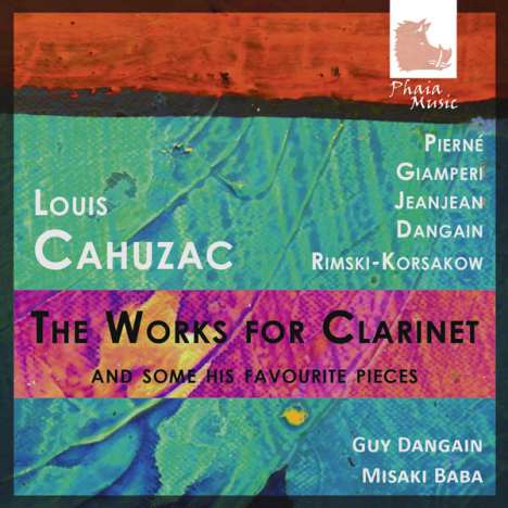 Louis Cahuzac (1880-1960): Werke für Klarinette &amp; Klavier, CD