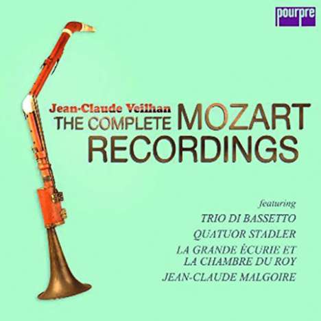 Wolfgang Amadeus Mozart (1756-1791): Werke mit Klarinette "Jean Claude Veilhan - The Complete Mozart Recordings", 5 CDs
