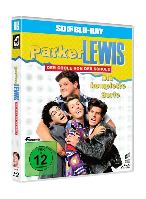 Parker Lewis - Der Coole von der Schule (Komplette Serie) (SD on Blu-ray), 2 Blu-ray Discs
