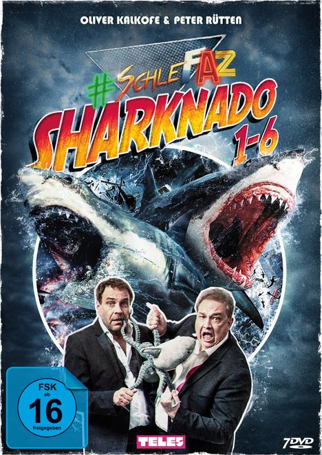 #SchleFaZ - Sharknado 1-6, 7 DVDs