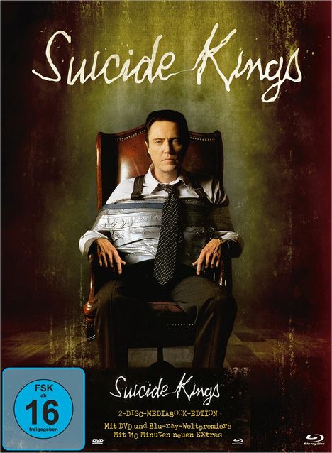 Suicide Kings (Blu-ray &amp; DVD im Mediabook), 1 Blu-ray Disc und 1 DVD