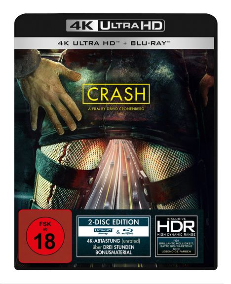 Crash (Ultra HD Blu-ray &amp; Blu-ray), 1 Ultra HD Blu-ray und 1 Blu-ray Disc