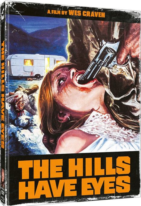 The Hills Have Eyes (1977) (Blu-ray &amp; DVD im Mediabook), 1 Blu-ray Disc und 1 DVD