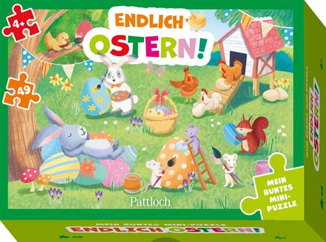 Mein buntes Mini-Puzzle - Endlich Ostern!, Spiele