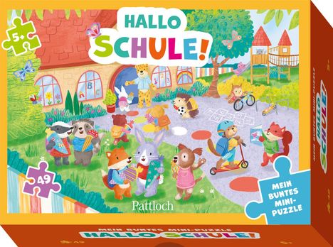 Mein buntes Mini-Puzzle - Hallo Schule!, Spiele