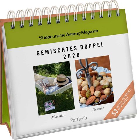 Postkartenkalender 2026: Gemischtes Doppel, Kalender