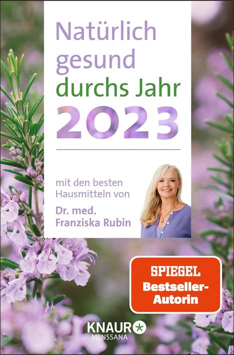Franziska Rubin: Rubin, F: Natürlich gesund durchs Jahr 2023, Kalender