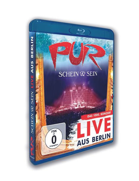 Pur: Schein &amp; Sein: Live aus Berlin - Das 1000. Konzert, Blu-ray Disc