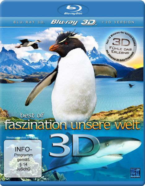 Best of Faszination Unsere Welt (3D Blu-ray), Blu-ray Disc