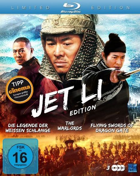 Jet Li Edition (Blu-ray), 3 Blu-ray Discs