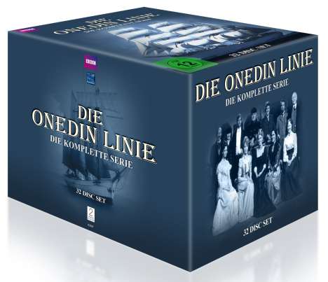 Die Onedin Linie (Komplette Serie), 32 DVDs