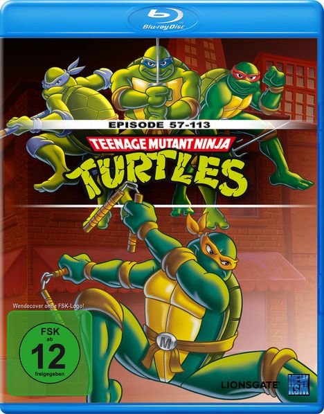 Teenage Mutant Ninja Turtles Season 2 (Blu-ray), Blu-ray Disc