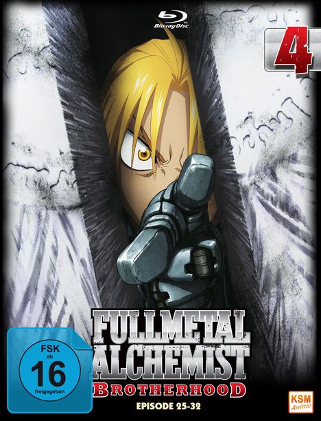 Fullmetal Alchemist - Brotherhood Vol. 4 (Blu-ray), Blu-ray Disc