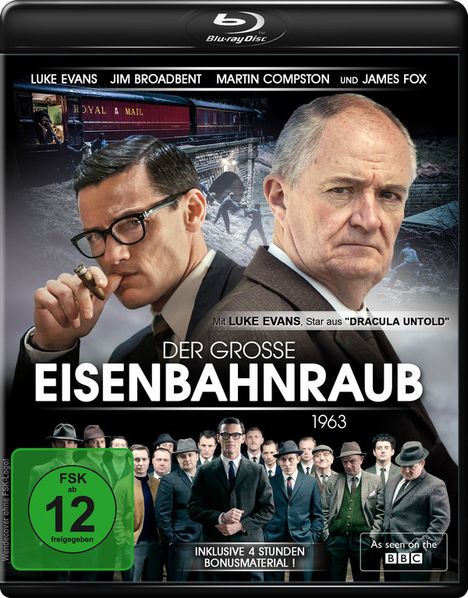 Der große Eisenbahnraub 1963 (Blu-ray), 1 Blu-ray Disc und 1 DVD