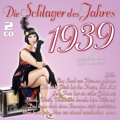 Die Schlager des Jahres 1939, 2 CDs