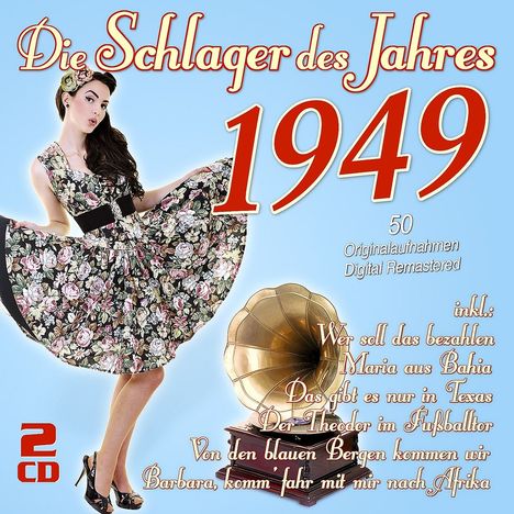 Die Schlager des Jahres 1949, 2 CDs