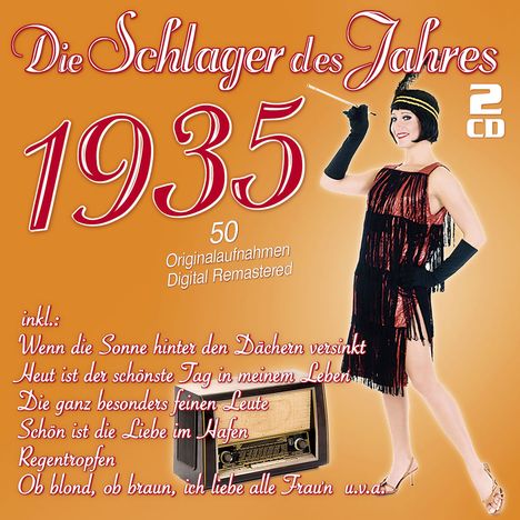 Die Schlager des Jahres 1935, 2 CDs