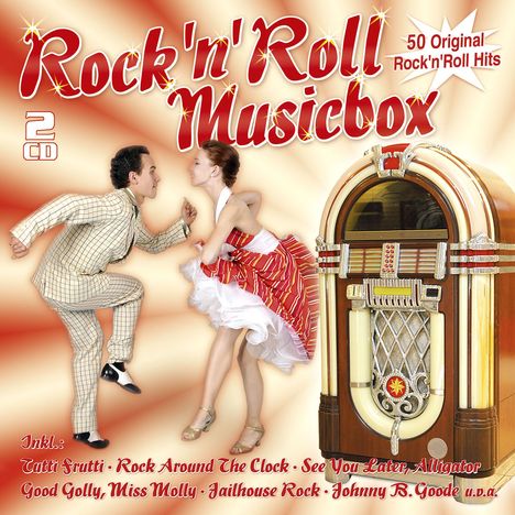 Rock'n'Roll Musicbox: 50 Original Hits, 2 CDs
