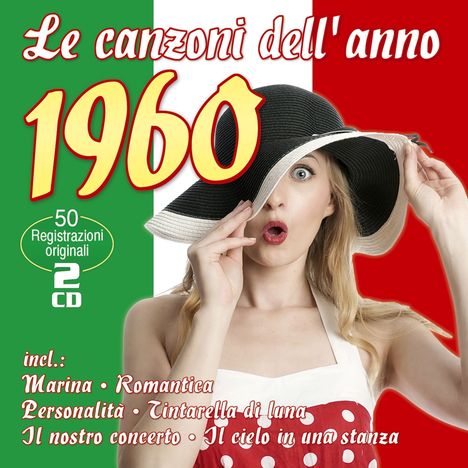Le Canzoni Dell'Anno 1960, 2 CDs