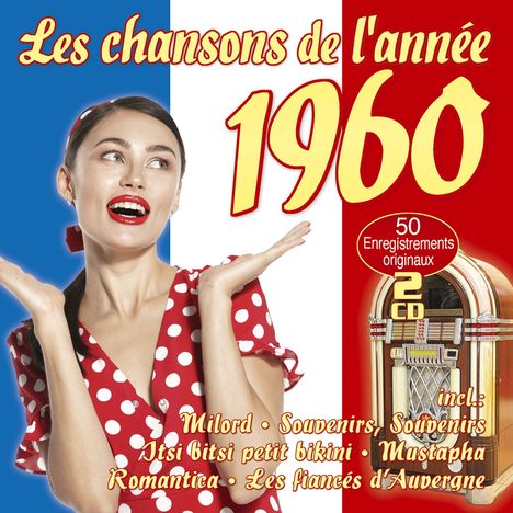 Les Chansons De L'Année 1960, 2 CDs