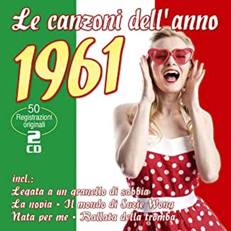 Le Canzoni Dell'Anno 1961, 2 CDs
