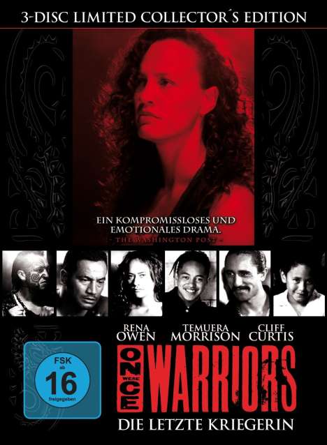 Once Were Warriors (Blu-ray &amp; DVD im Mediabook), 1 Blu-ray Disc und 2 DVDs
