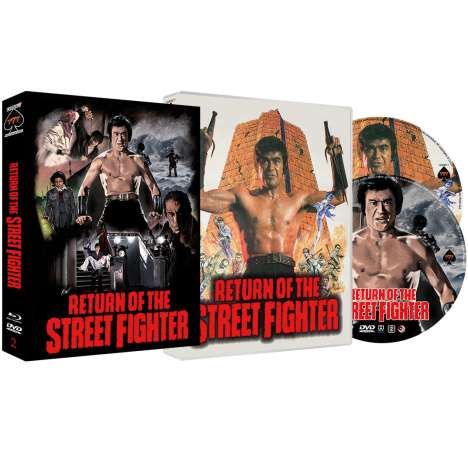 Return of the Street Fighter (Blu-ray &amp; DVD), 2 Blu-ray Discs