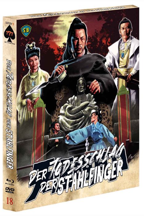 Der Todesschlag der Stahlfinger (Blu-ray & DVD), 1 Blu-ray Disc und 1 DVD