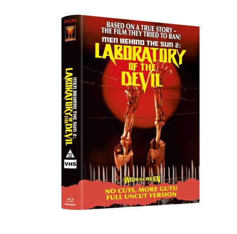 Men Behind The Sun 2 - Laboratory of the Devil (Blu-ray &amp; DVD im Mediabook), 1 Blu-ray Disc und 1 DVD