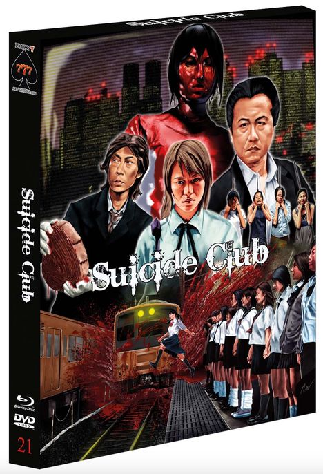 Suicide Club (Blu-ray &amp; DVD), 1 Blu-ray Disc und 1 DVD