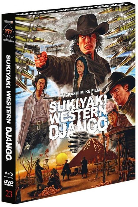 Sukiyaki Western Django (Extended Director's Cut) (Blu-ray &amp; DVD), 1 Blu-ray Disc und 1 DVD