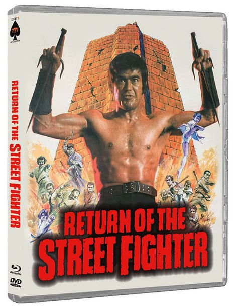 Return of the Street Fighter (Blu-ray & DVD), Blu-ray Disc