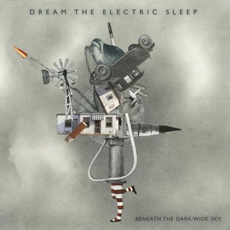 Dream The Electric Sleep: Beneath The Dark Wide Sky (Limited Edition) (Silver Marbled Vinyl), 2 LPs und 1 CD
