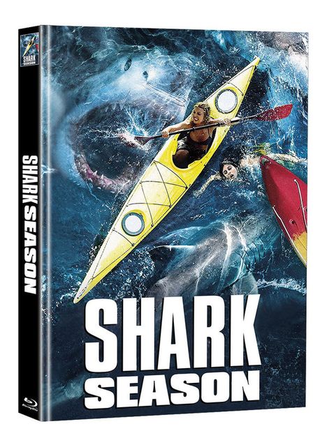 Shark Season (Blu-ray im Mediabook), 1 Blu-ray Disc und 1 DVD