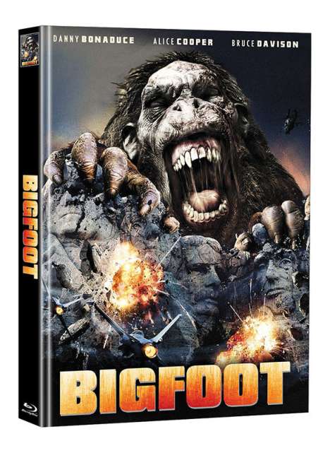 Bigfoot (Blu-ray im Mediabook), 1 Blu-ray Disc und 1 DVD